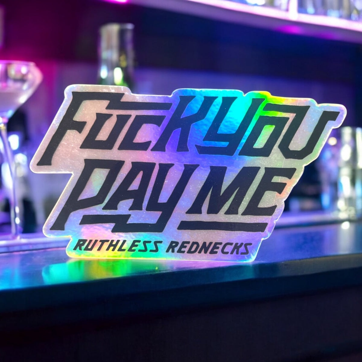 Classy Holographic Sticker