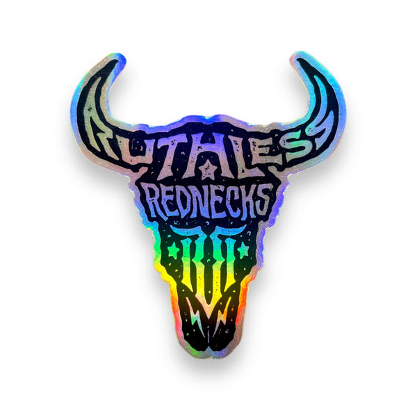 Roughstock Holographic Sticker