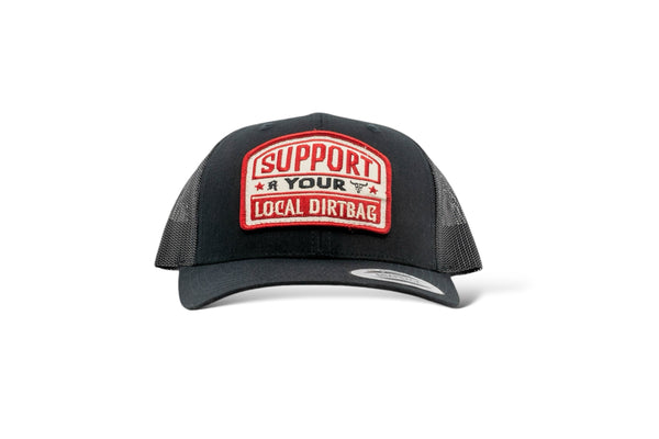 Support Your Local Dirtbag Curved Snapback