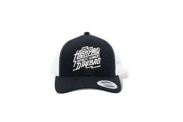 High Paid Dirtbag Curved Snapback