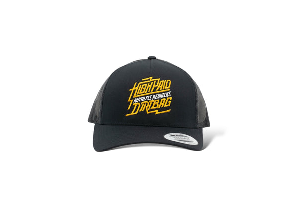 High Paid Dirtbag Curved Snapback