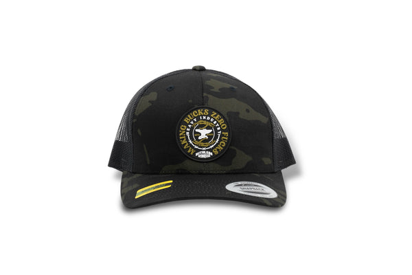 MBZF Anvil Patch Curved Snapback - SALE