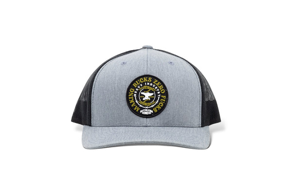 MBZF Anvil Patch Curved Snapback - SALE