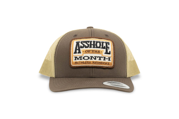 Asshole Of The Month Curved Snapback