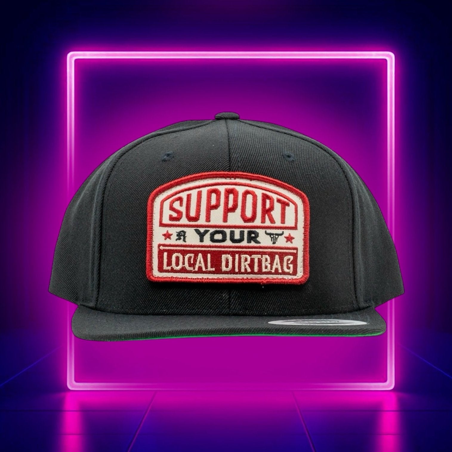 Support Your Local Dirtbag Snapback