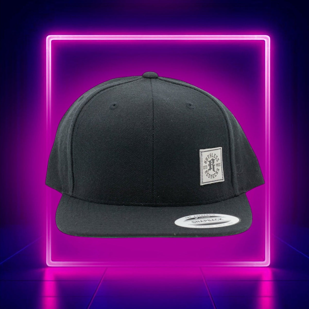 Icon Leather Square Snapback