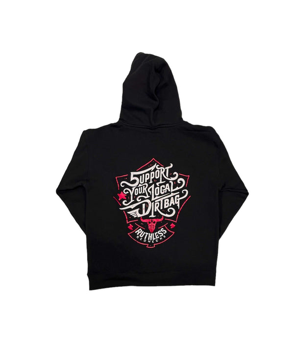 Support Your Local Dirtbag Heavyweight 10 oz Hoodie