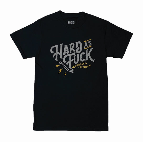 Hard As Fuck Short Sleeve Shirt - SALE