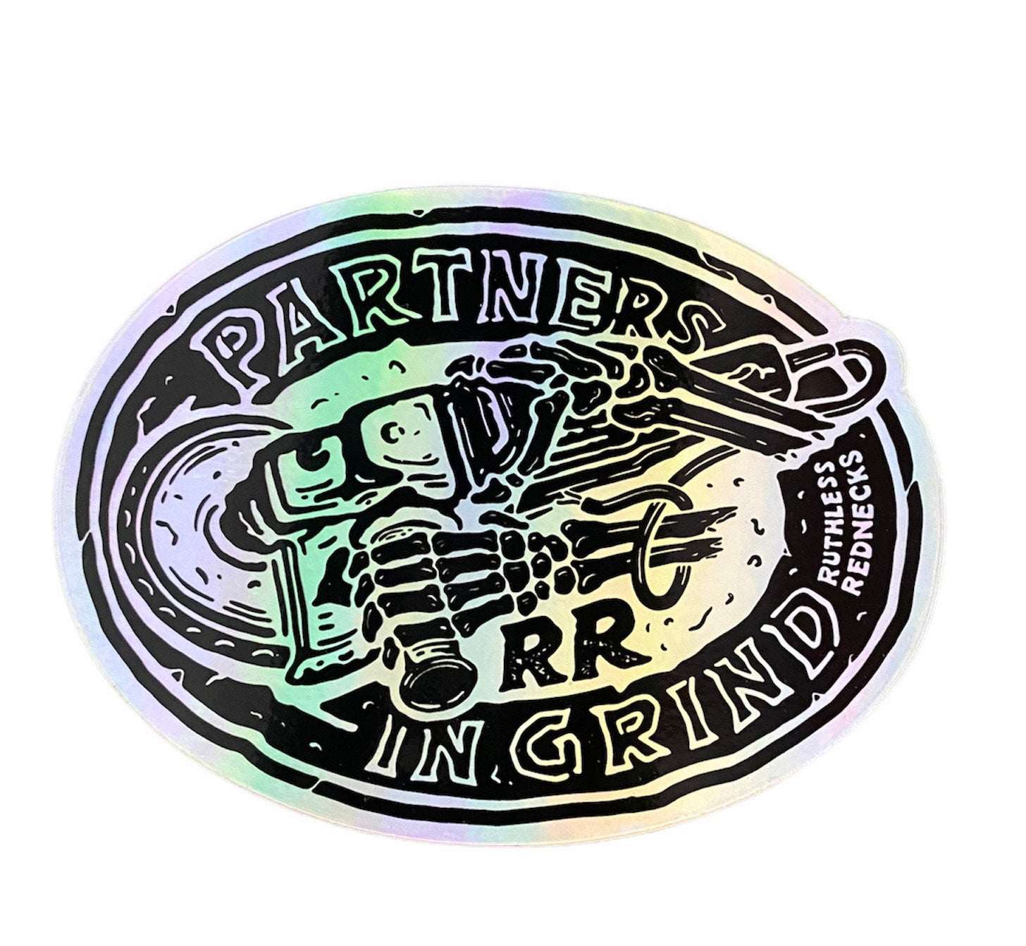 Partners in Grind Sticker